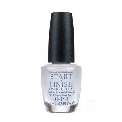 OPI Start-To-Finish Formaldehyde-Free