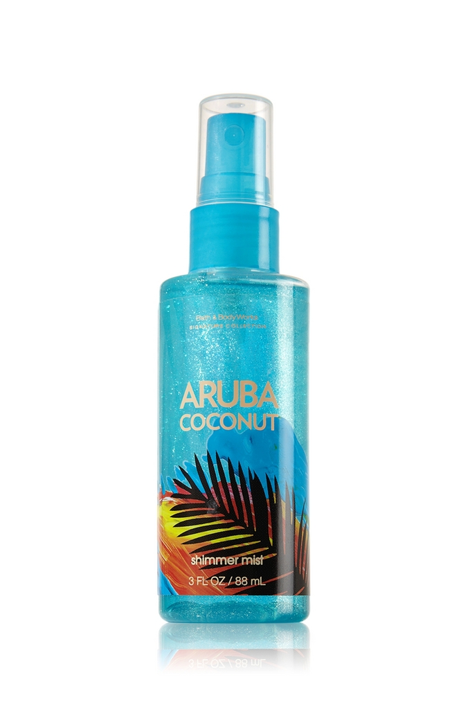 Bath & Body Works Aruba Coconut™ Signature Collection Mini Shimmer Mist