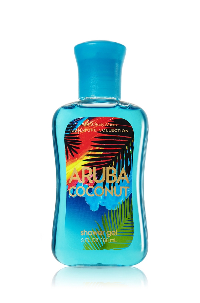 Bath & Body Works Aruba Coconut™ Signature Collection Mini Shower Gel