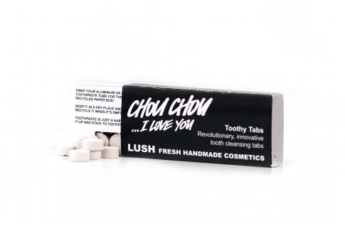 Lush Chou Chou... I Love You Toothy Tab