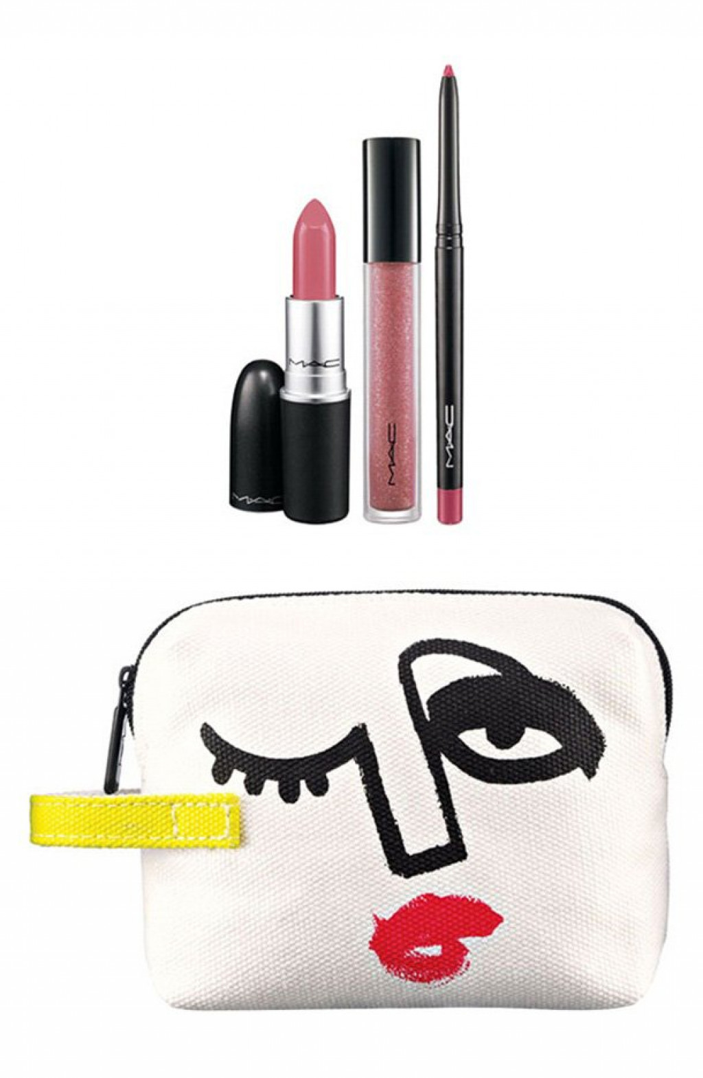 MAC Lip Bag by Julie Verhoeven Pink Makeup BeautyAlmanac