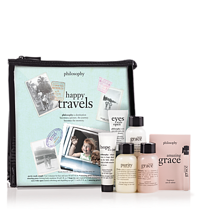 Philosophy Happy Travels Travel-Size Skin Care And Fragrance Set
