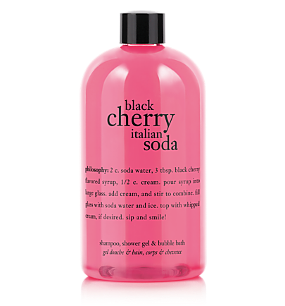 Philosophy Black Cherry Italian Soda Shampoo, Shower Gel & Bubble Bath