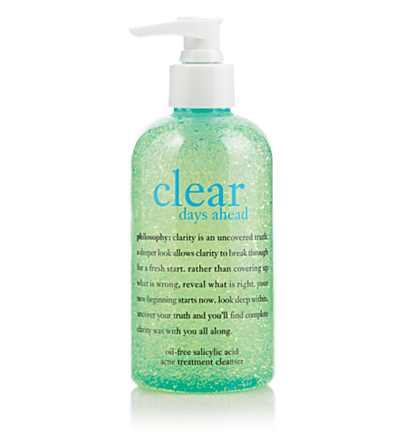 Philosophy Clear Days Ahead Oil-Free Salicylic Acid Acne Treatment Cleanser