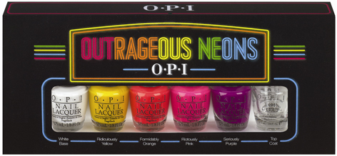 OPI Outrageous Neons Mini Collection