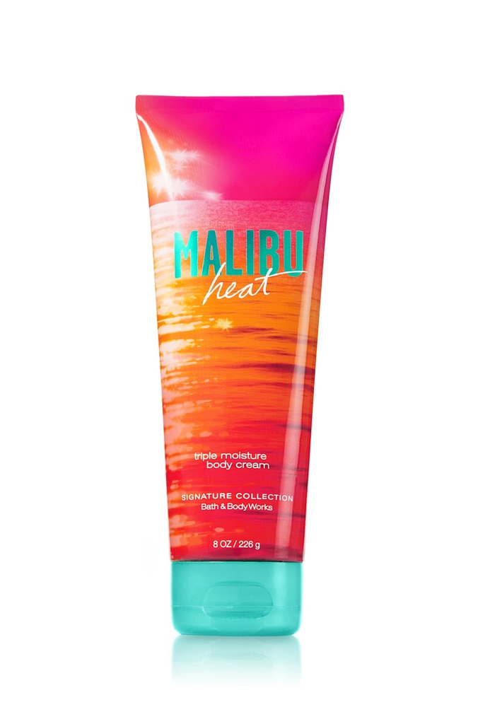 Bath & Body Works Malibu Heat Signature Collection Triple Moisture Body Cream
