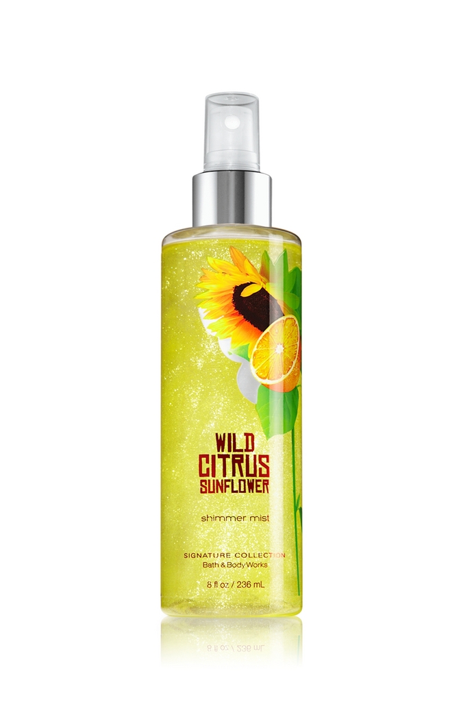 Bath & Body Works Wild Citrus Sunflower™ Signature Collection Shimmer Mist