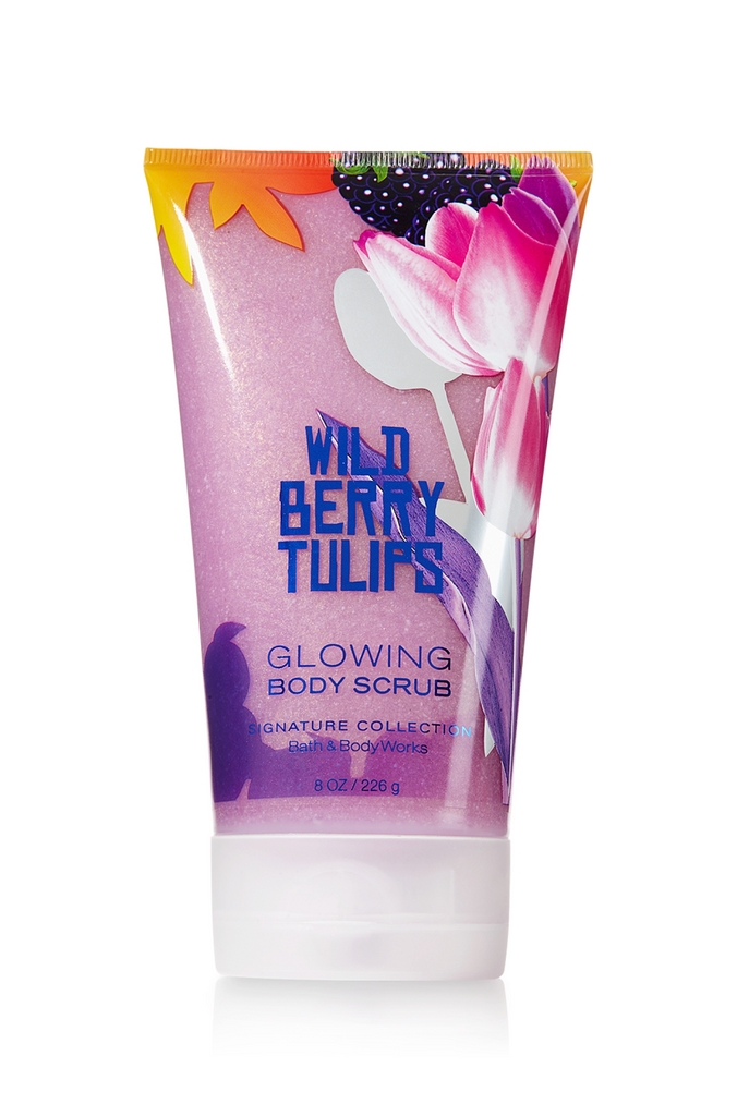 Bath & Body Works Wild Berry Tulips™ Signature Collection Glowing Body