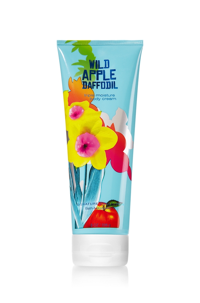 Bath & Body Works Wild Apple Daffodil™ Signature Collection Triple Moisture Body Cream