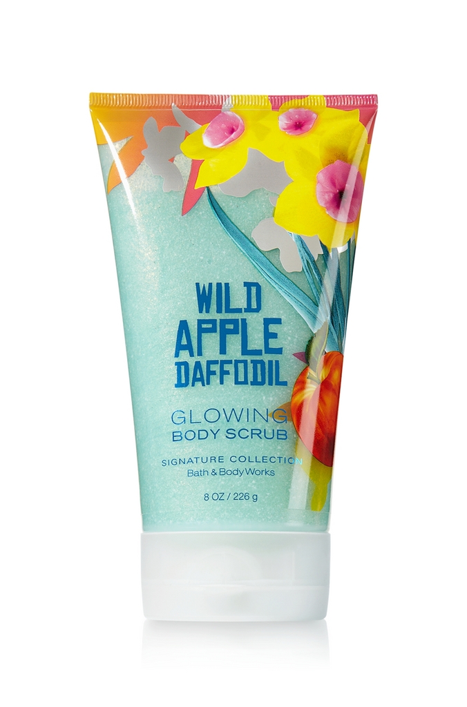 Bath & Body Works Wild Apple Daffodil™ Signature Collection Glowing Body Scrub Bath & Body