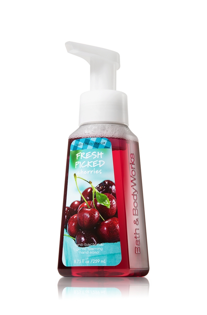 Bath And Body Works Fresh Picked Cherries Anti Bacterial Gentle Foaming