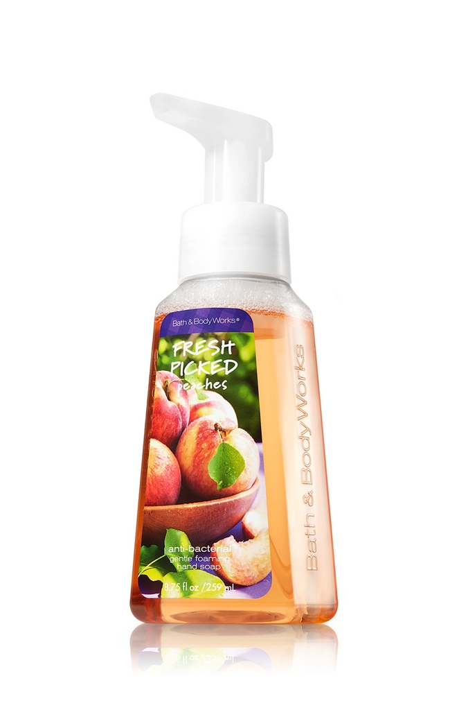 Bath & Body Works Fresh Picked Peaches Anti-Bacterial Gentle Foaming Hand Soap