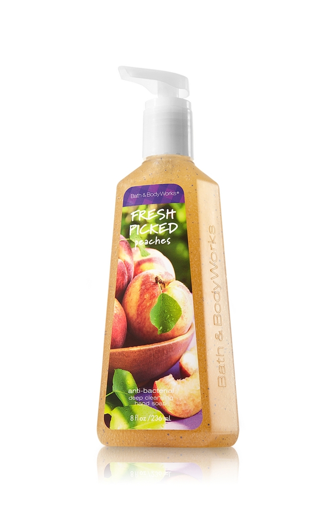 Bath & Body Works Fresh Picked Peaches Anti-Bacterial Deep Cleansing Hand Soap