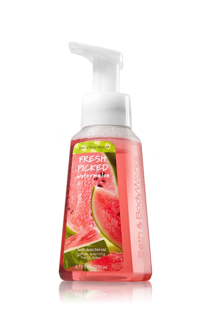 Bath & Body Works Fresh Picked Watermelon Anti-Bacterial Gentle Foaming Hand Soap