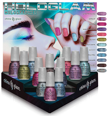 China Glaze Hologlam Holographic Nail Polish
