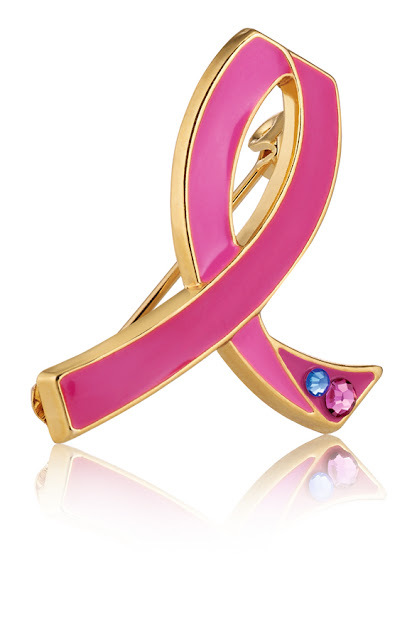 Estée Lauder Pink Ribbon Jewel Pin