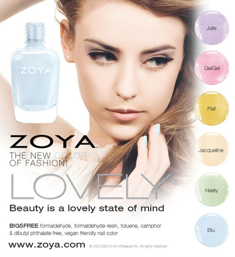 Zoya Lovely Collection for Spring 2013