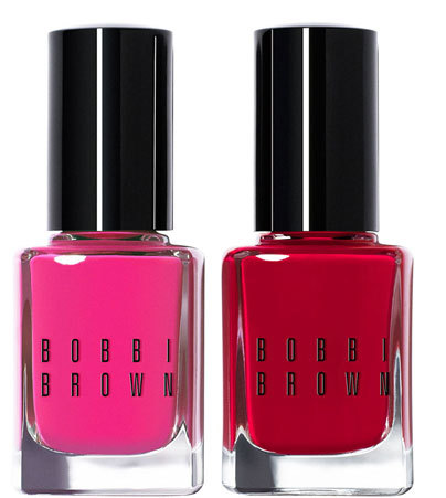 Bobbi Brown Pink and Red Nail Polish
