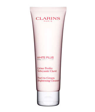 Clarins White Plus Total Luminescent Pearl-to-Cream Brightening Cleanser