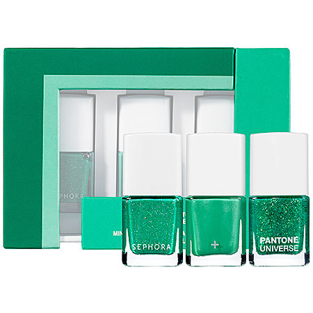 SEPHORA COLLECTION Mini Graphic Effect Lacquers in Emerald