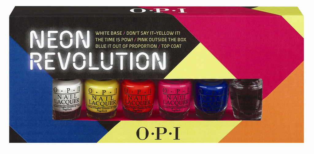 OPI Neon Revolution nail polish pack