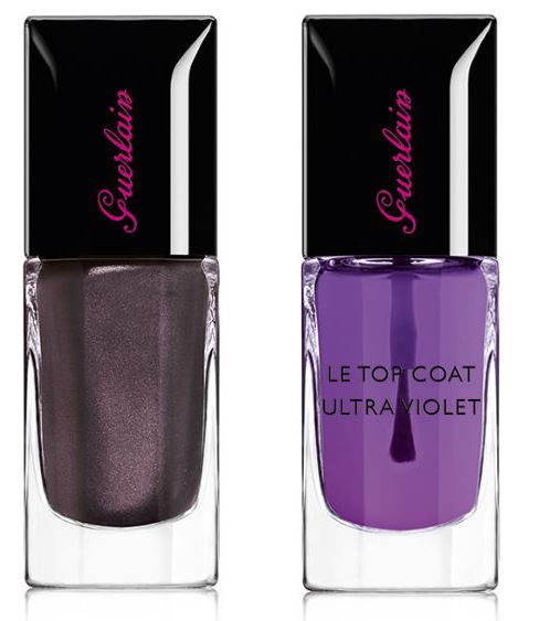 Guerlain La Laque Couleur Sulfurous and Ultraviolet Top Coat