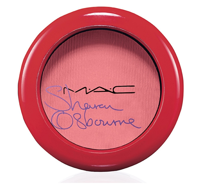 MAC Sharon Osbourne Powder Blush in Peaches & Cream