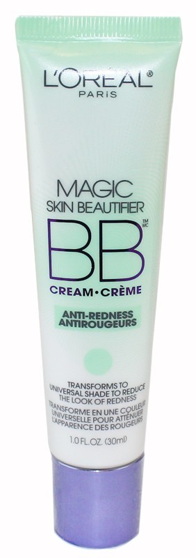L'Oréal Paris Makeup Magic Skin Beautifier BB Cream Tinted Moisturizer,  Anti-Redness, 1 fl oz, 2 Count
