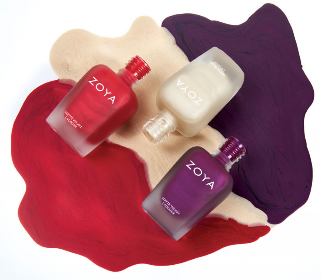 Zoya Matte Velvet Nail Polish Collection