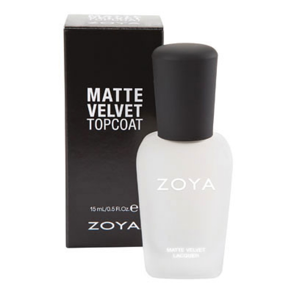 Zoya MatteVelvet Top Coat Makeup BeautyAlmanac