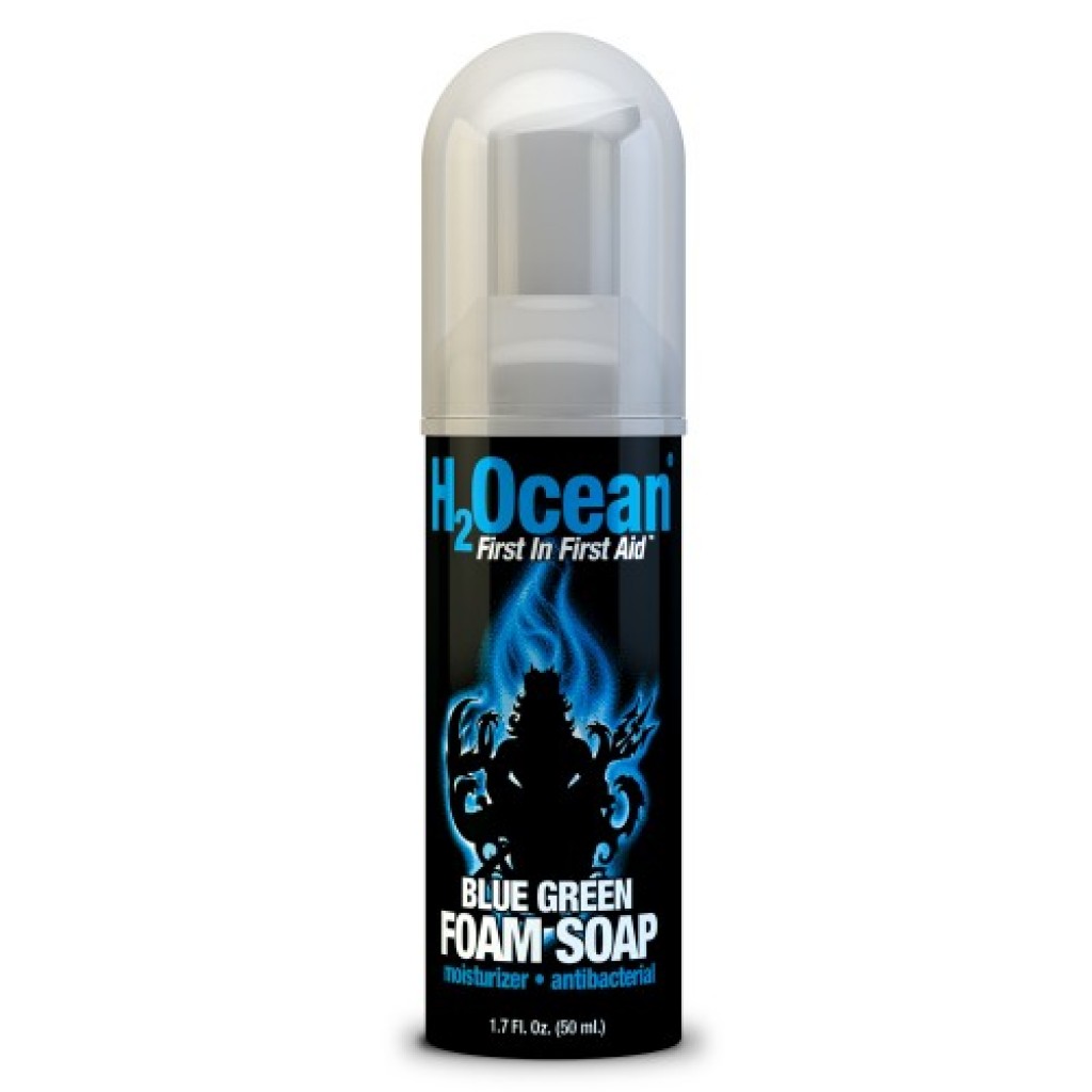 H2Ocean Blue Green Foam Soap Tattoo Wash