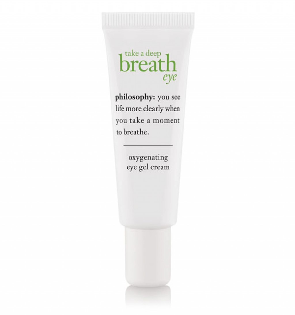 Philosophy take a deep breath eye oxygenating eye gel cream
