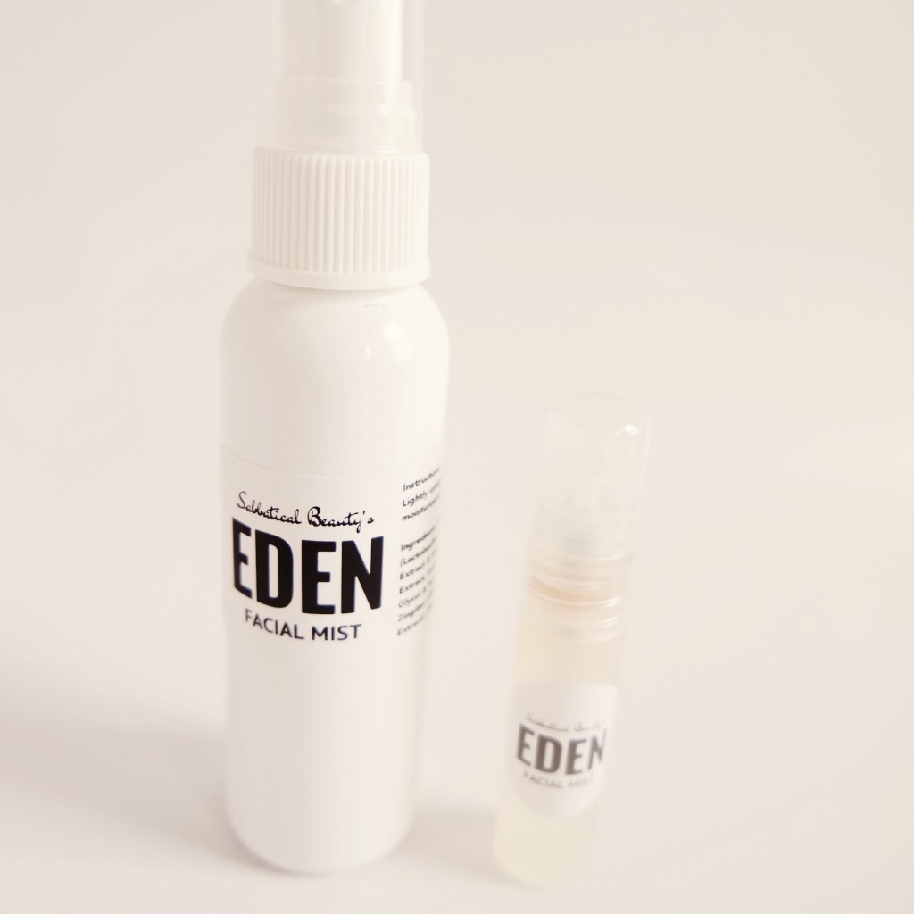 Sabbatical Beauty EDEN: Coconut, Rose & Peony Facial Mist