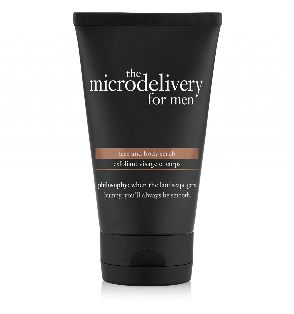 Philosophy  the Microdelivery for Men face and body scrub