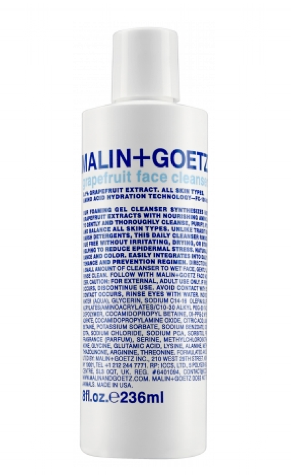 Malin & Goetz Grapefruit Face Cleanser