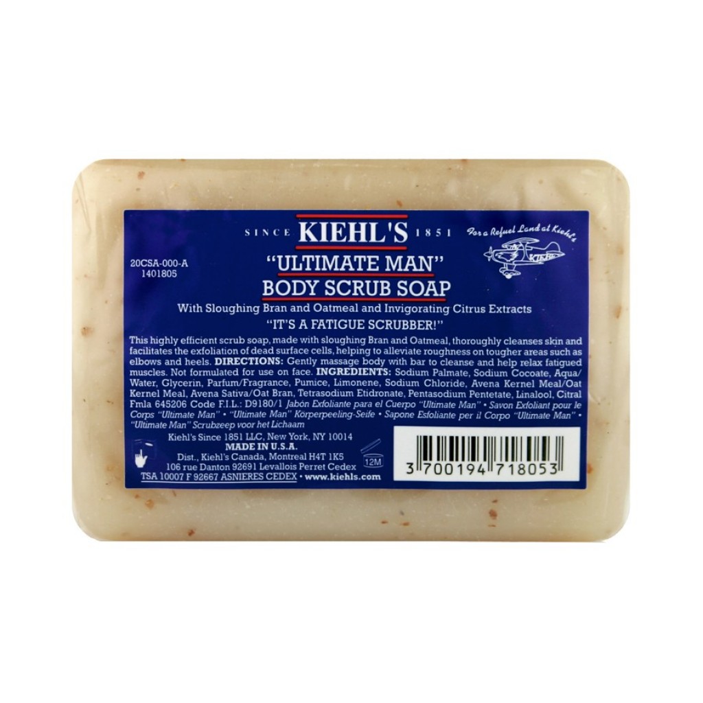 kiehl's men's bar soap