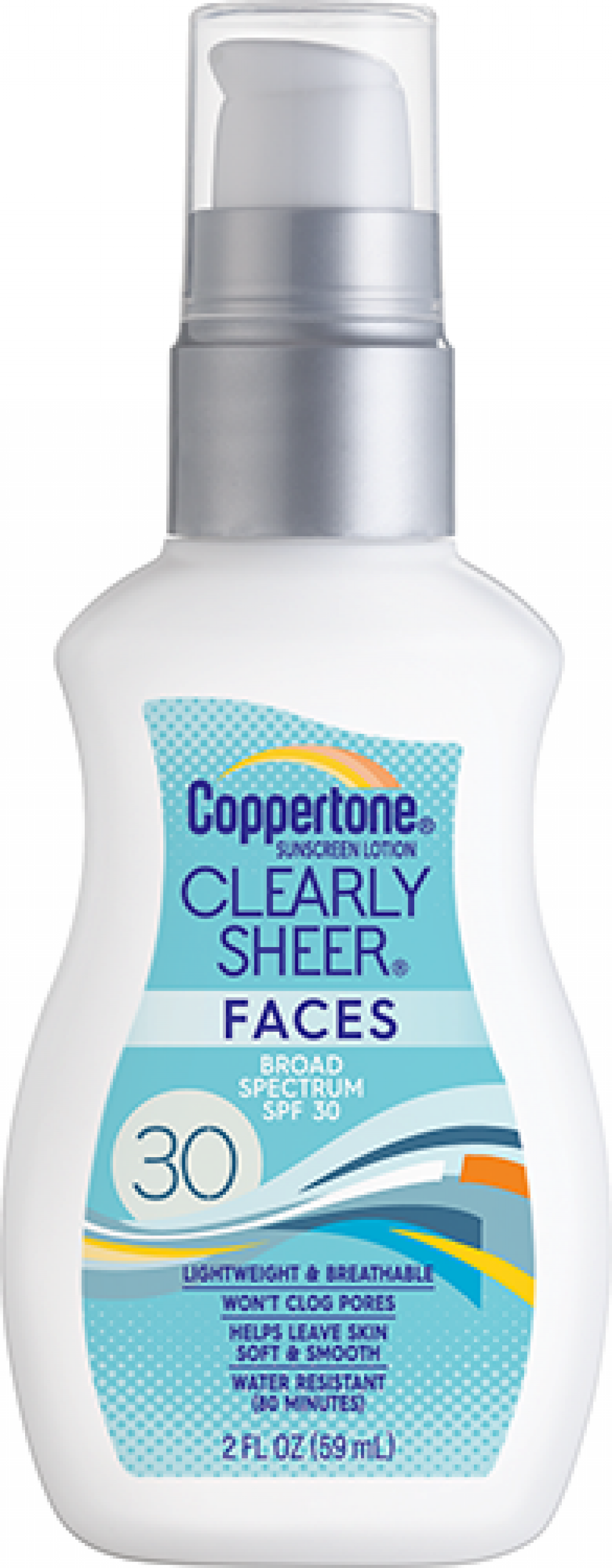 coppertone sheer faces