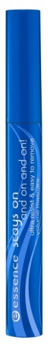 Essence Stays on and on and on! Maximum Resist & Easy to Remove Volume Mascara