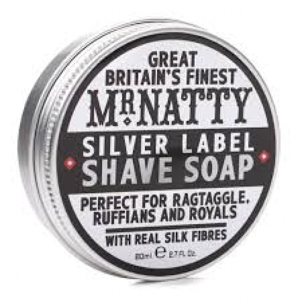 Mr. Natty Silver Label Shave Soap Men BeautyAlmanac
