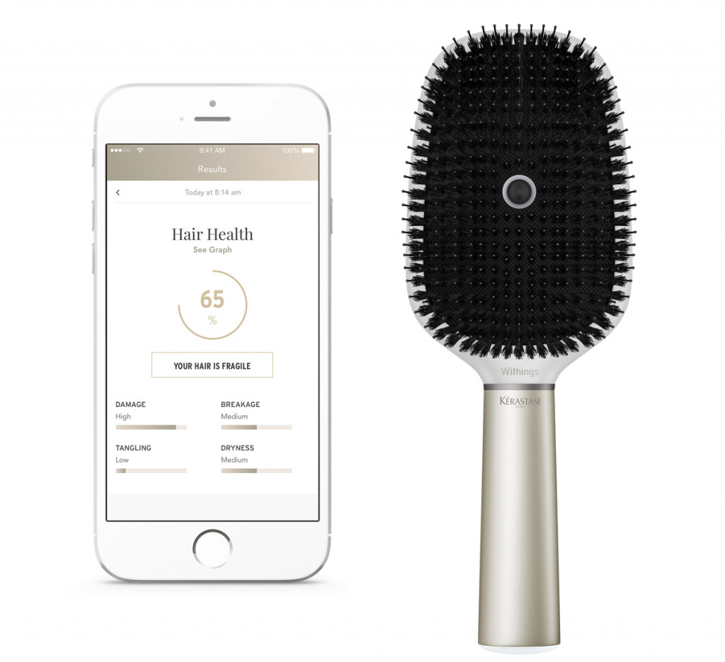 Kerastase Hair Coach Powered by Withings Hair Brush