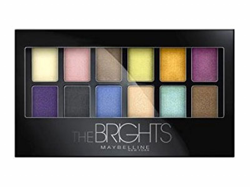 Maybelline Brights Eyeshadow Palette Makeup BeautyAlmanac