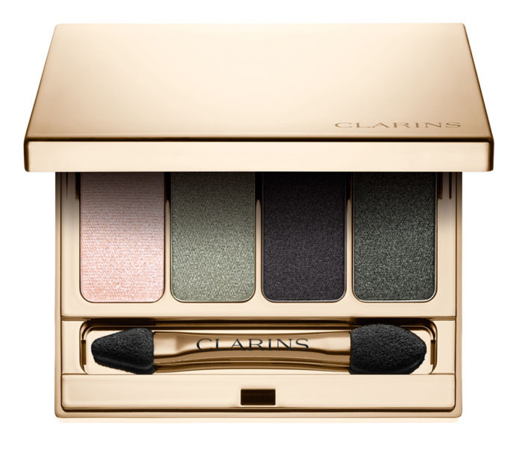 Clarins 4Color Eye Shadow Palette 06 Forest Makeup BeautyAlmanac