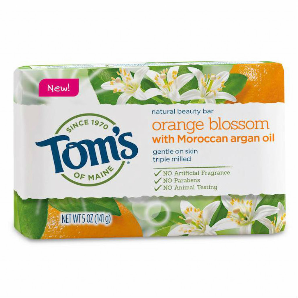 Tom's of Maine Natural Beauty Bar Orange Blossom