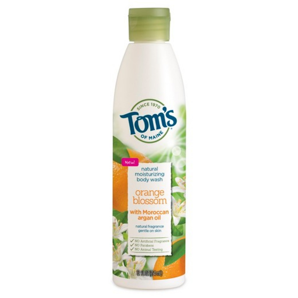 Tom's of Maine Natural Moisturizing Body Wash Orange Blossom