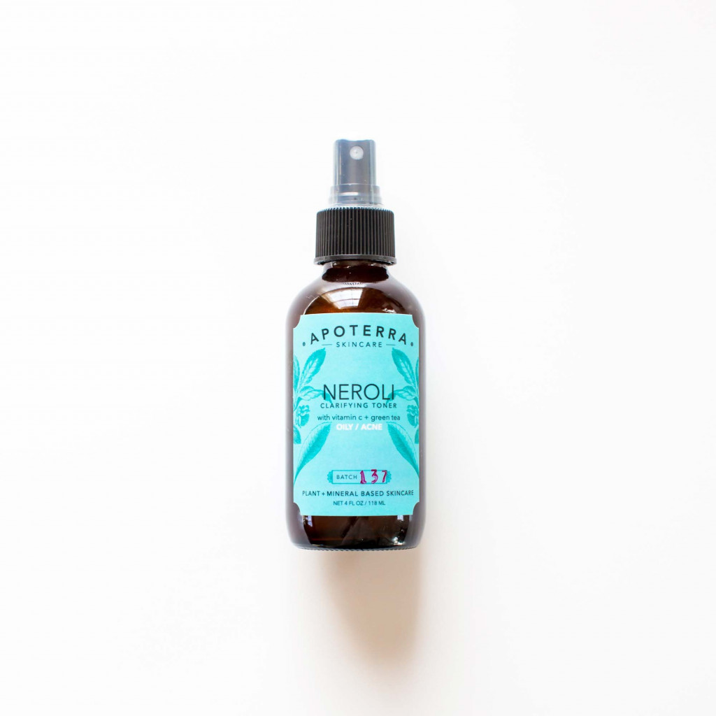 Apoterra Neroli Clarifying Toner with Vitamin C and Green Tea