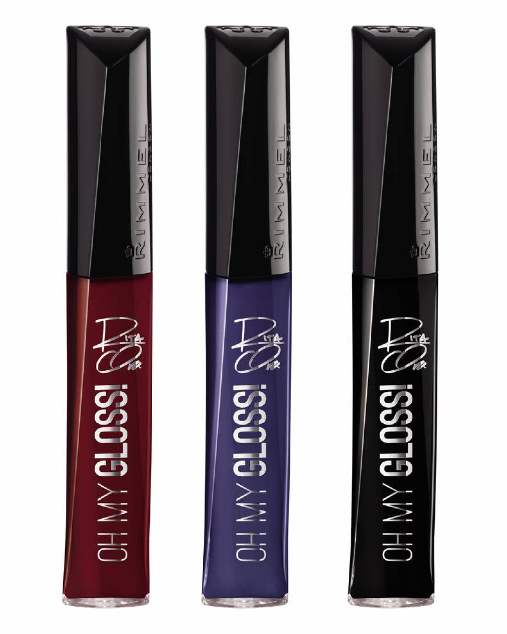 Rimmel Oh My Gloss! By Rita Ora Shades of Black