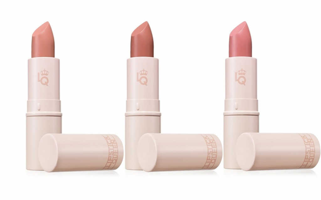 Lipstick Queen Nothing but the Nudes offers nude lipstick in three shades c...