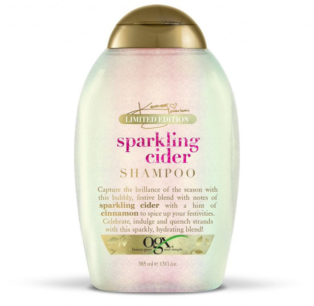 OGX Kandee Johnson Sparkling Cider Shampoo