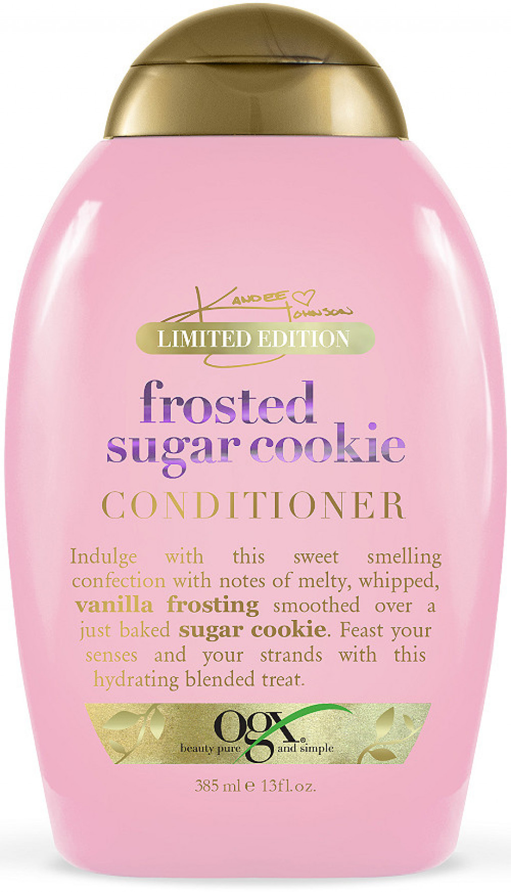 OGX Kandee Johnson Frosted Sugar Cookie Conditioner