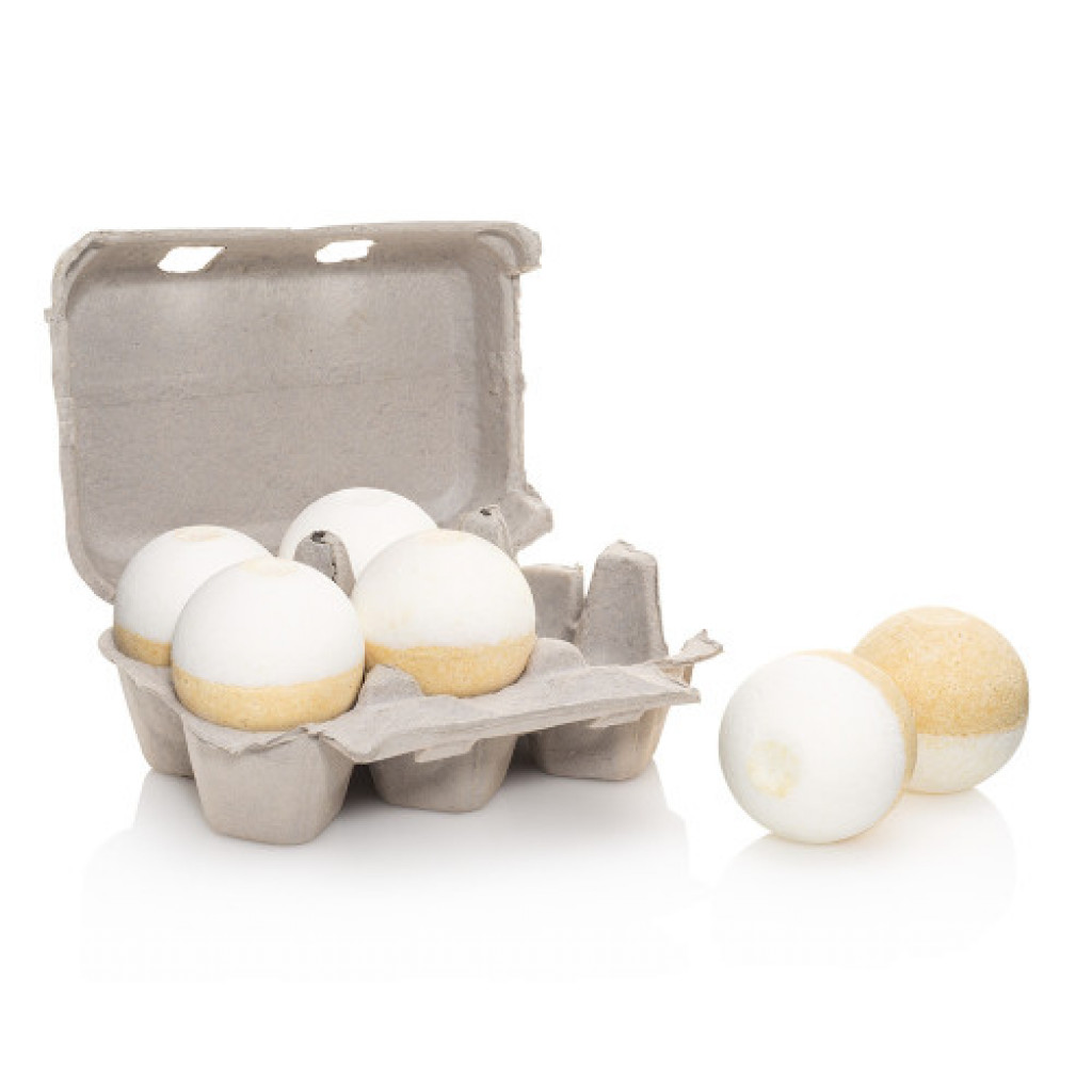 Level Naturals Lemon Coconut Bath Bomb 6 Pack